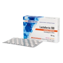 VIOGENESIS LACTOFERRIN 100 (ΛΑΚΤΟΦΕΡΡΙΝΗ) 100 mg 30 tabs VIOGENESIS
